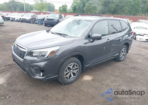 2021 Subaru Forester Premium from USA, damaged, VIN JF2SKAJC9MH545799